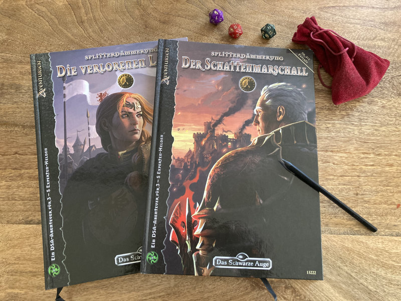 Das Schwarze Auge Abenteuer Kampagne Splitterdämmerung Die Verlorenen Lande Der Schattenmarschall Bild