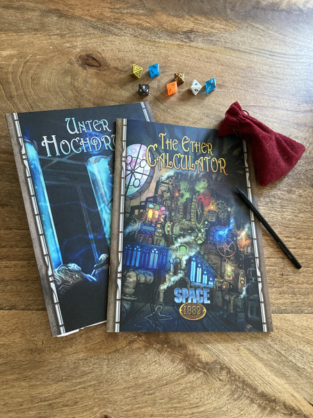 Space: 1889 Abenteuer Anthologie Unter Hochdruck Ätherkalkulator Bild